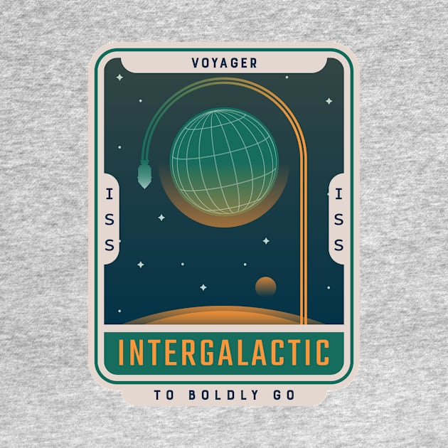 Voyager INTERGALACTIC To Boldly Go. by Ken Adams Store